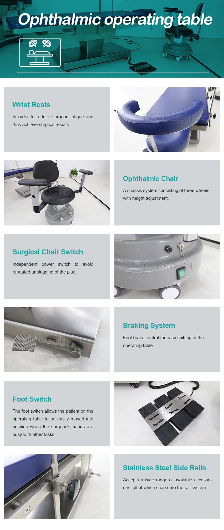 ophthalmology operating table, ophthalmological operating table, eye ot table,eye surgery table,ophthalmology table