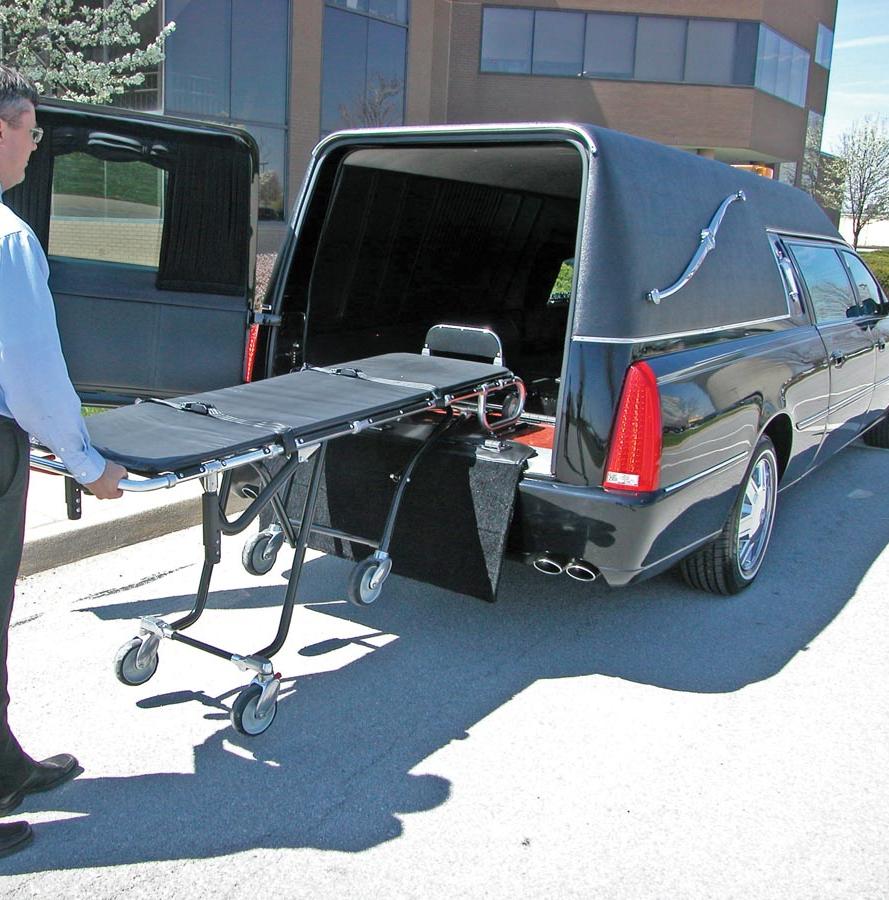 Funeral Dead Body Stretcher Transport Mortuary Trolley
