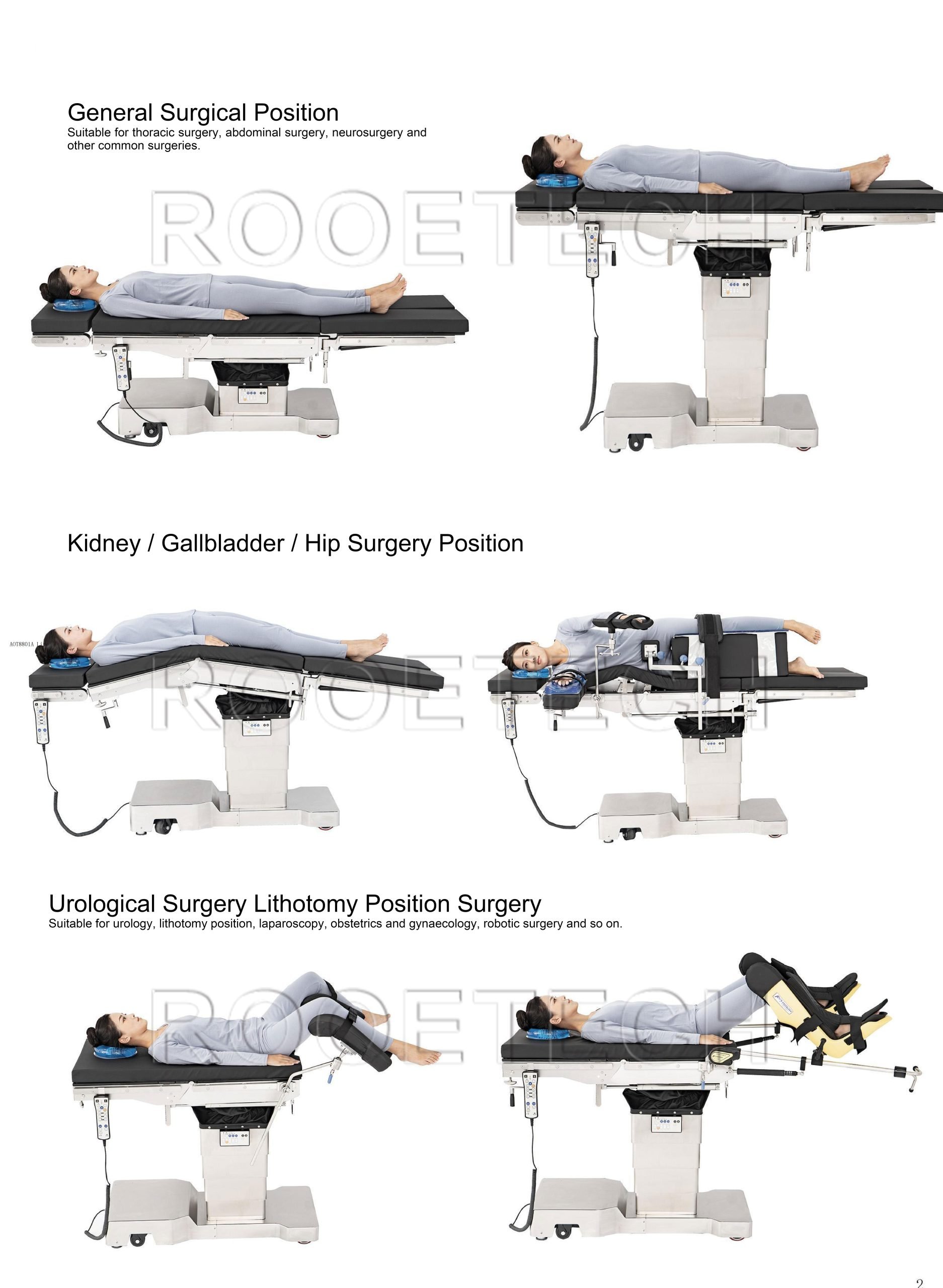 hydraulic ot table, general surgery table