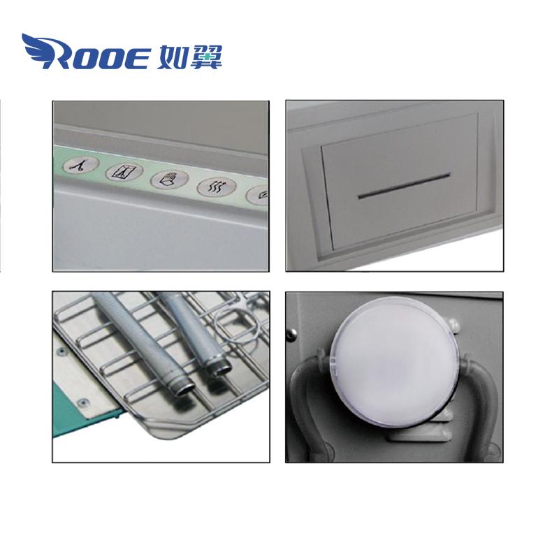 Model TM-SK2000 TM-SK5000 TM-SK6000
Dimensions 570*415*170mm 580*460*190mm
Cassette size(external) 390*196*40mm 480*196*80mm 570*196*80mm
Cassette size(internal) 280*180*38mm 380*180*78mm 480*180*78mm
Chamber volume 1.8L 5.2L 6.0L
Reservoir volume 3.4L
Electrical rating 220V 50Hz 6A 1.3kVA
Steam temperature 115-135℃ (selectable)