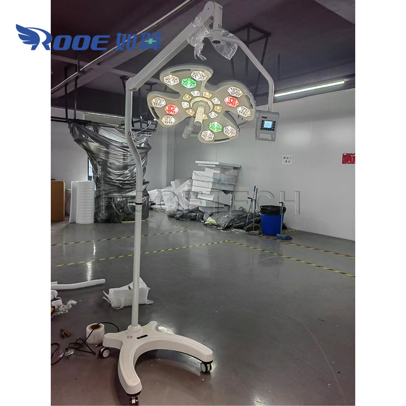 Surgical Shadowless Lamp,Medical Surgical Light,LED Cold Light Source,Adjustable Color Temperature Surgical Light
