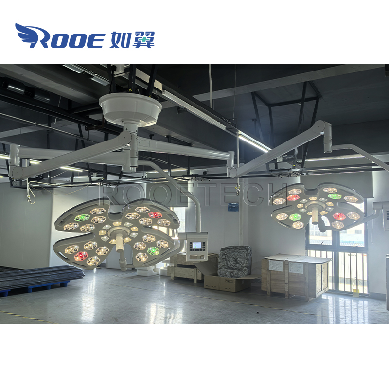 Surgical Shadowless Lamp,Medical Surgical Light,LED Cold Light Source,Adjustable Color Temperature Surgical Light