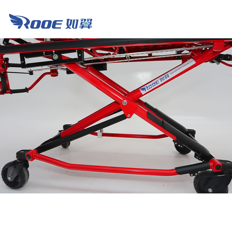 ambulance stretcher,aluminum alloy stretcher,X-frame stretcher