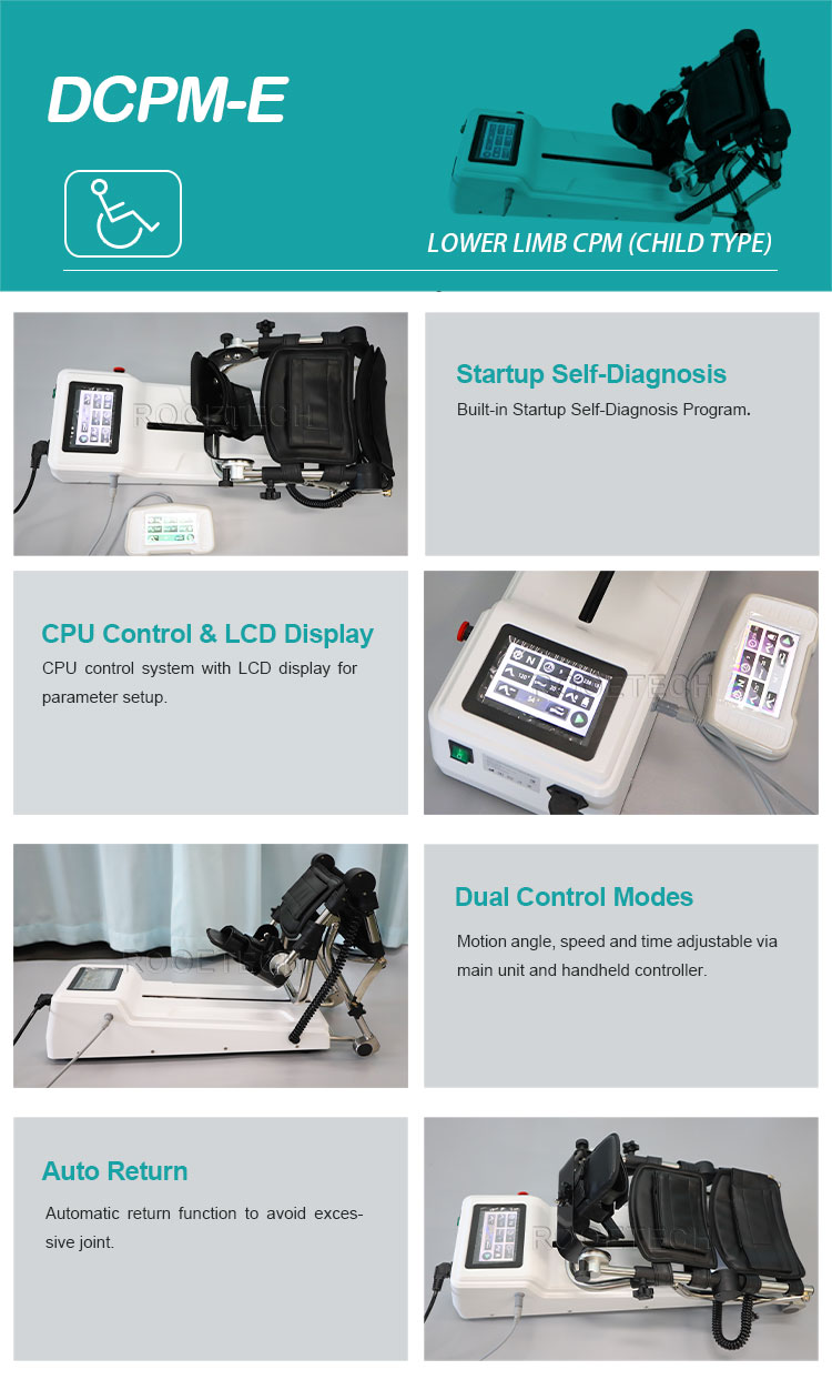 child lower limb CPM,pediatric CPM machine,knee rehabilitation for children