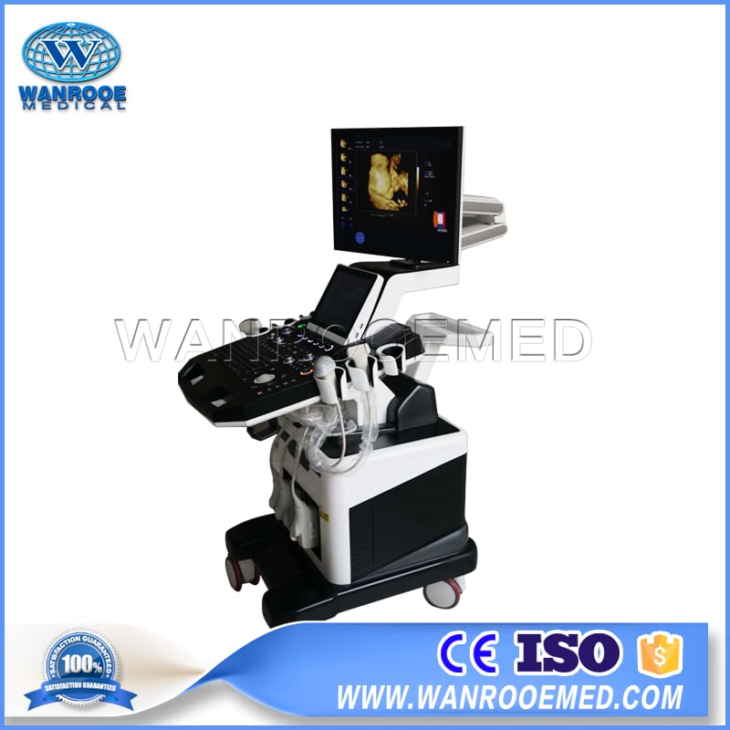 USC900 Medical Diagnostic 4D Color Doppler Trolley Ultrasound Machine