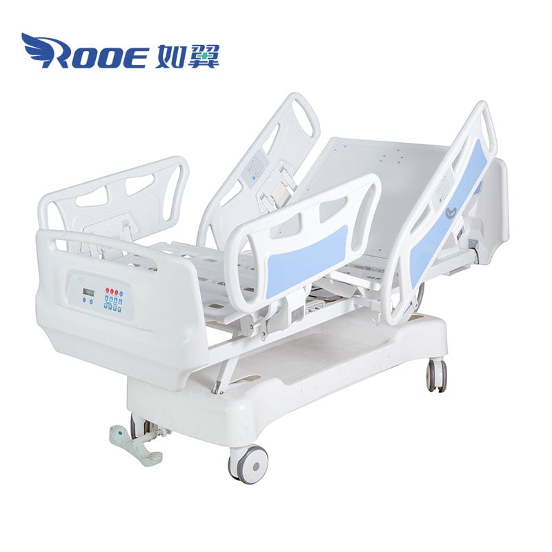 trendelenburg hospital bed,5 function hospital bed,nursing bed,recovery bed,ward bed