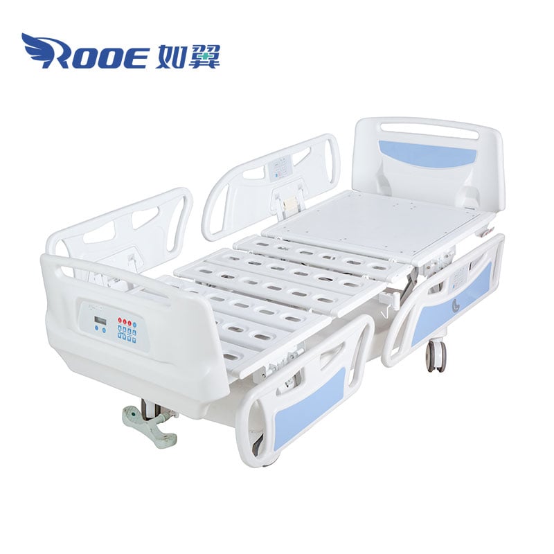 trendelenburg hospital bed,5 function hospital bed,nursing bed,recovery bed,ward bed