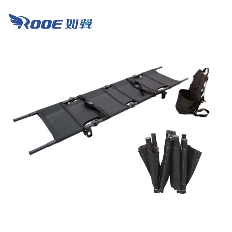 Collapsible Folding Military Stretcher 