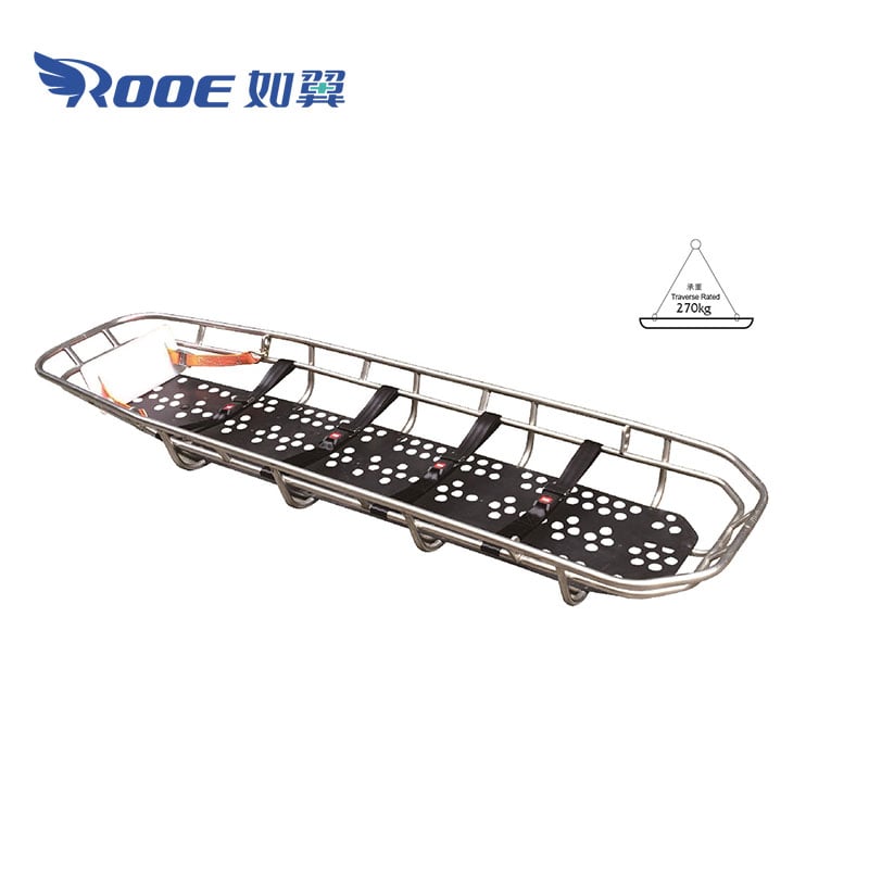 basket stretcher,wire stretcher,hanging stretcher,rescue stretcher,stainless steel stretcher