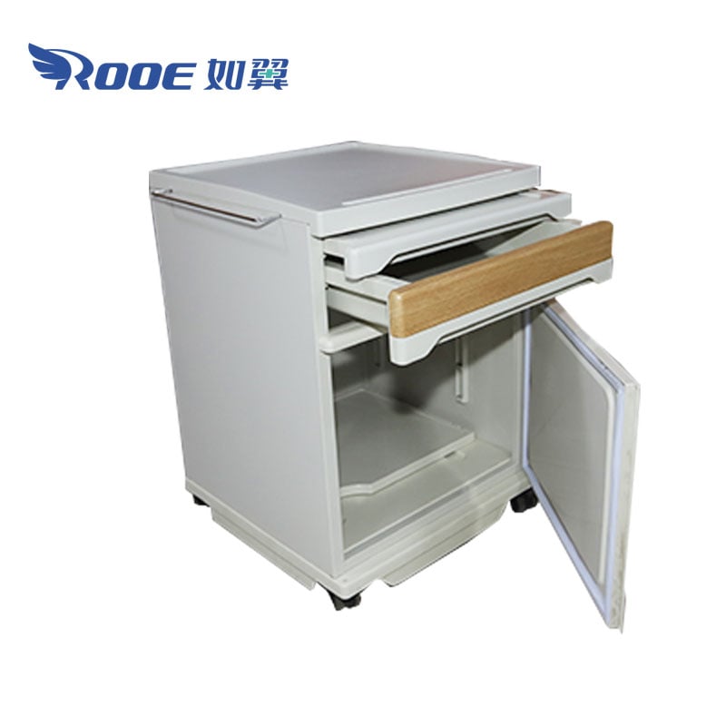 Medical Bedside Cabinet,Beside Locker,Mobile Bedside Table