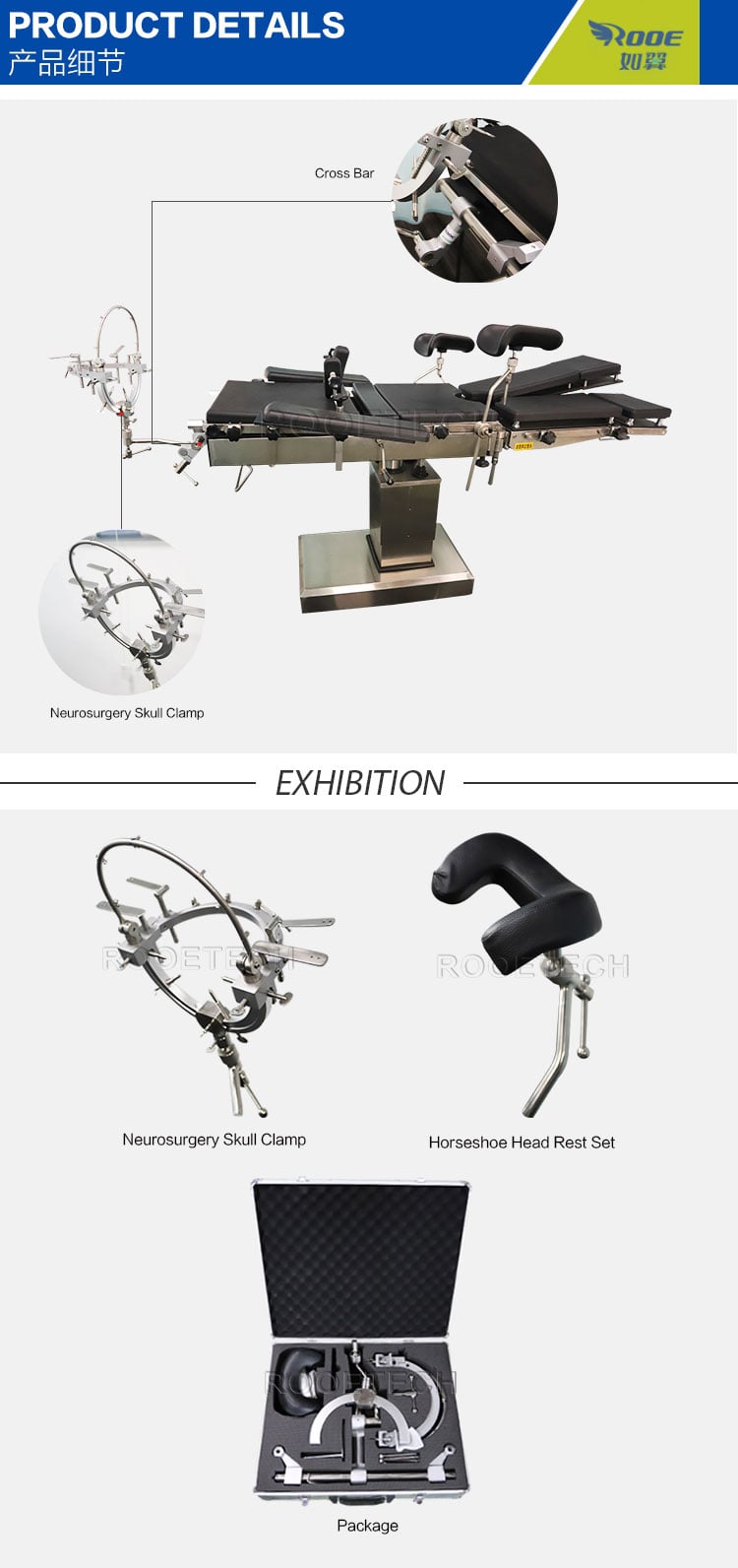 Cranial Headholders & Retractors Skull Clamp Neurosurgery