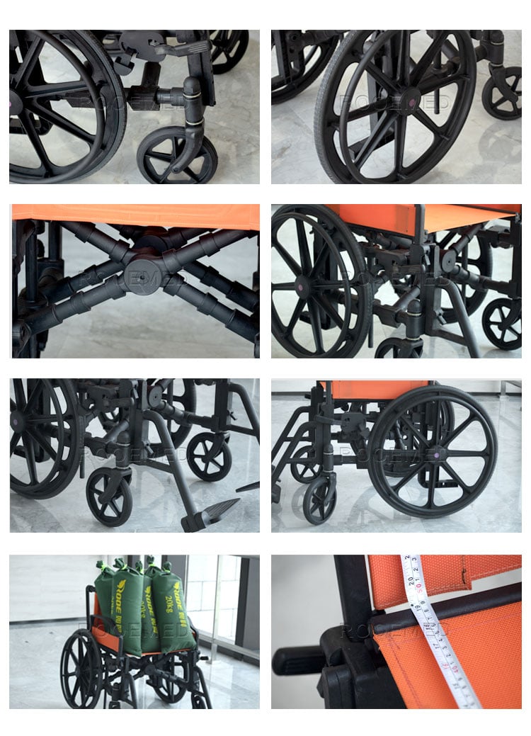 MRI Wheelchair,Non-Magnet Wheelchair, Mri Safe Wheelchair,Manual Wheelchair,MRI Compatible Wheelchair