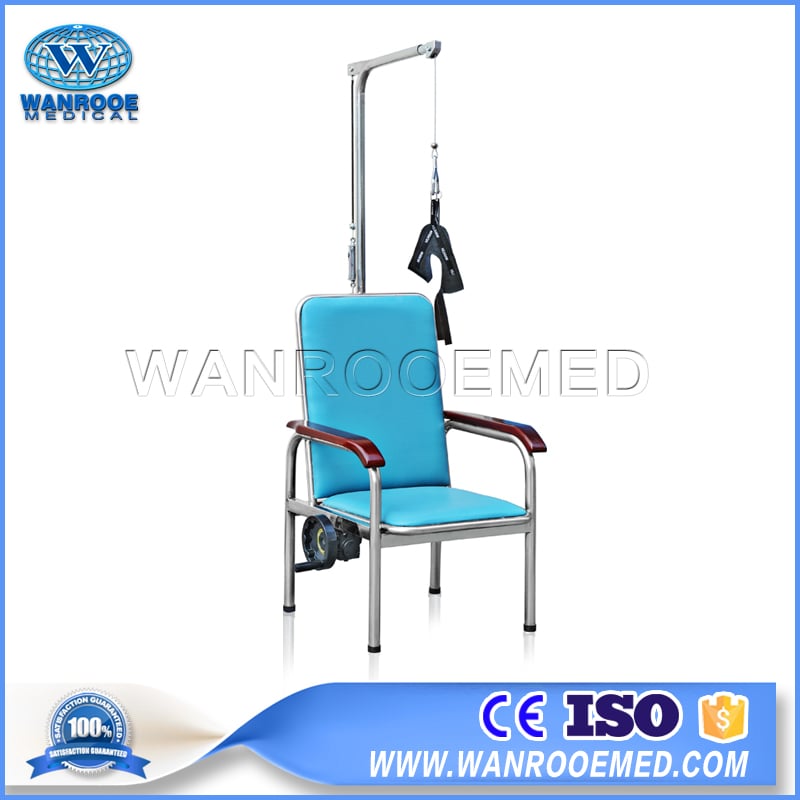 Traction Chair, Vertebra Recovery Treatment, Cervical Recovery Treatment, Hospital Chair