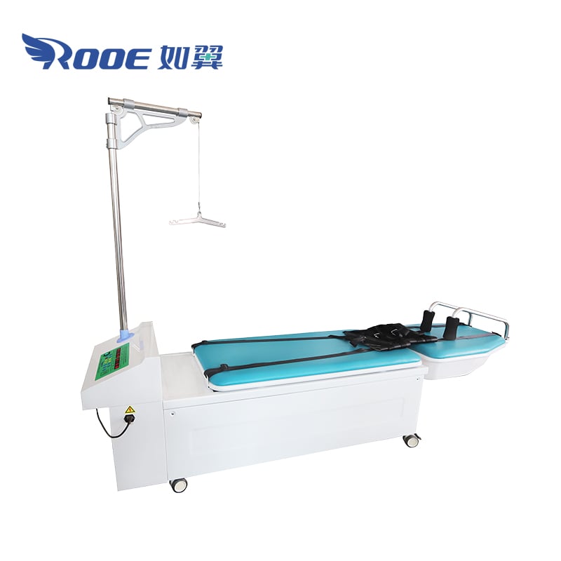 hospital traction bed,traction beds therapy,3d lumber traction bed,lumbar traction table,orthopedic traction bed