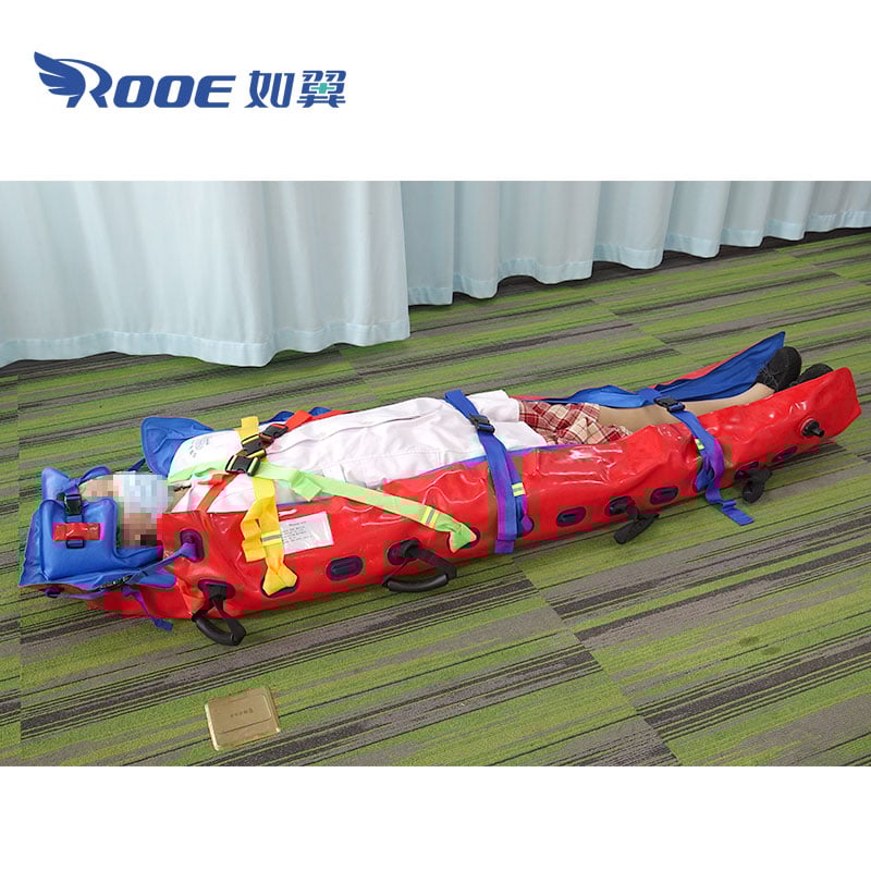 vacuum stretcher,inflatable stretcher,stretcher mattress,vacuum mattress,spinal immobilization
