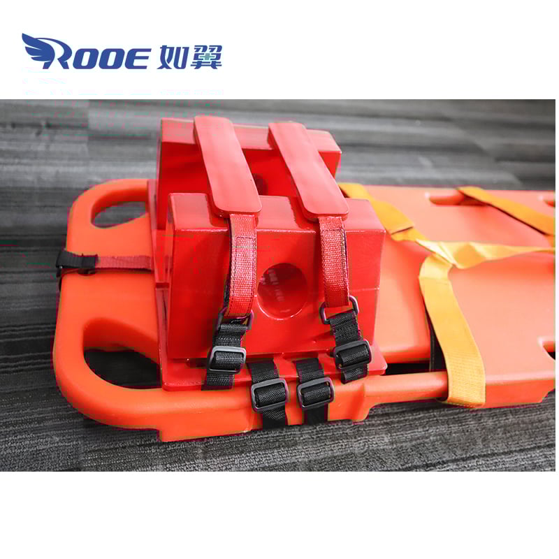 head immobilizer,spine board,head injury,head injury,universal head immobilizer