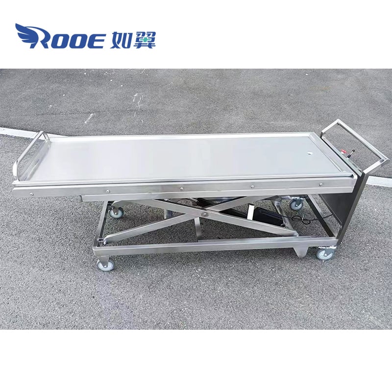 mortuary scissor lift,electric mortuary body lift,coffin lifter,body lifter mortuary,mortuary refrigerator