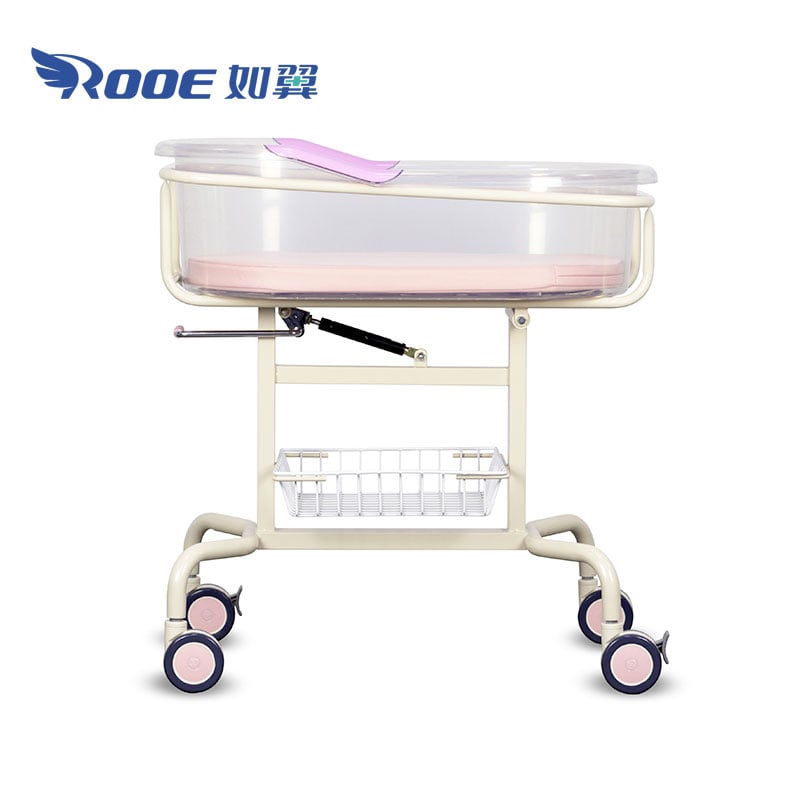 transparent hospital bassinet,bassinet newborn,hospital bassinet,reverse trendelenburg position,baby bassinet