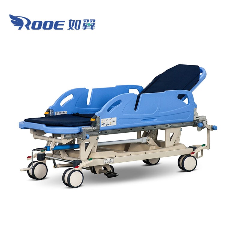 transport stretcher trolley,stretcher for patient transport,transport stretcher