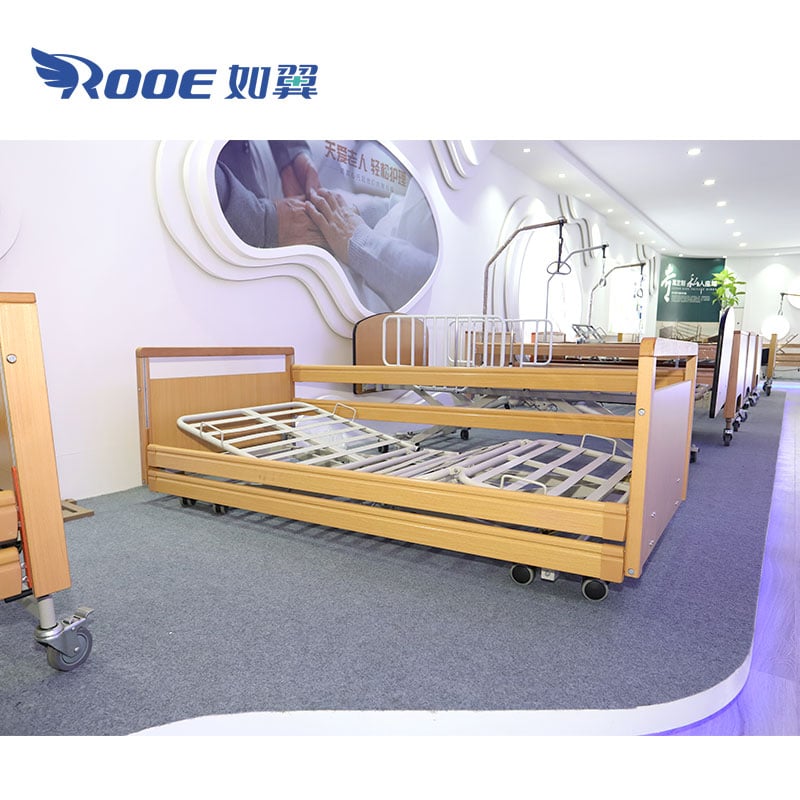 homecare electric bed,low height adjustable beds,electric height adjustable bed,home care adjustable bed,home medical bed