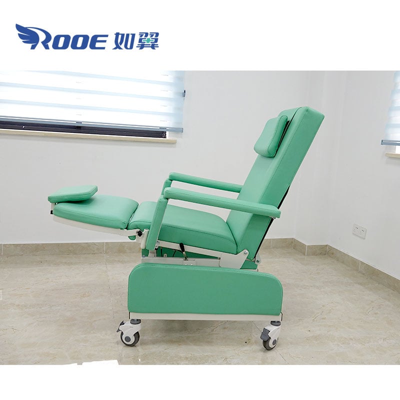 adjustable blood draw chair,reclining blood draw chair,reclining phlebotomy chair,adjustable phlebotomy chair,phlebotomy draw chairs
