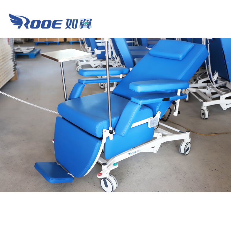 Blood Draw Chair,Height Adjustable Blood Draw Chair,Electric Phlebotomy Chair