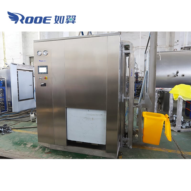 waste treatment system,medical waste treatment,medical waste sterilizer shredder,vertical autoclave, autoclave for waste disposal