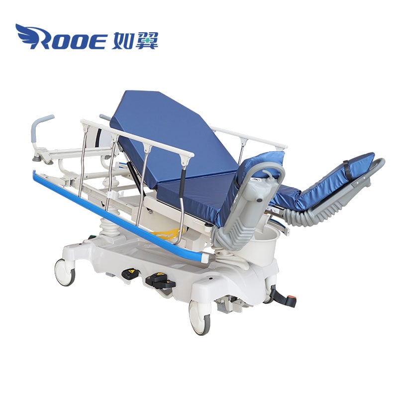 ob gyn stretcher,hydraulic stretcher,patient transfer bed,transfer stretcher,gyn bed