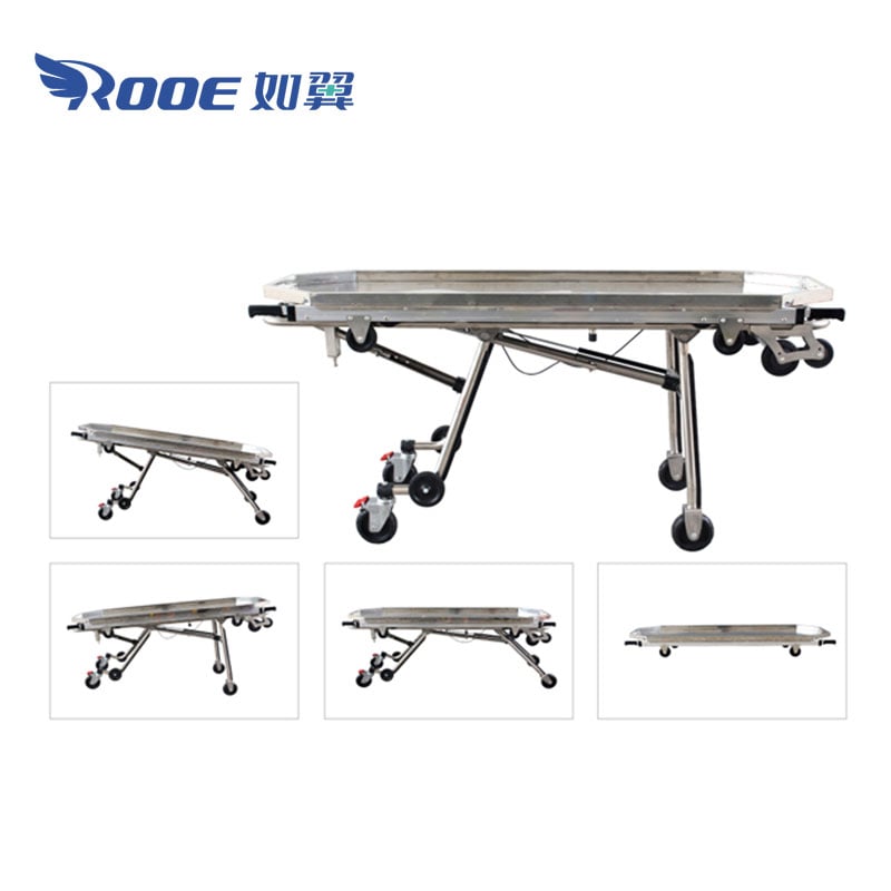 mortuary stretcher,morgue body trays,stretcher for dead bodies,stainless steel stretcher,mortuary cot 