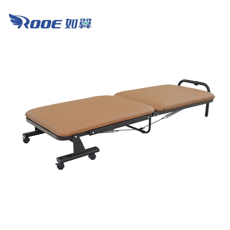 folding bed with mattress,portable folding bed,simple hospital bed