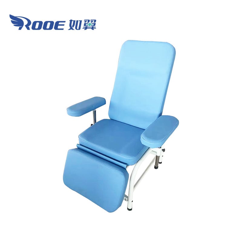 adjustable blood draw chair,bariatric phlebotomy chair,hospital recliner chair