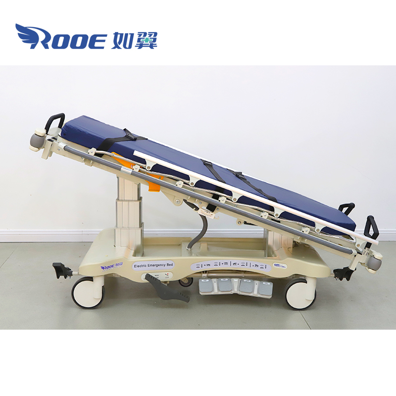Electric Transfer Trolley,Hospital Stretcher,electric Hydraulic Cart