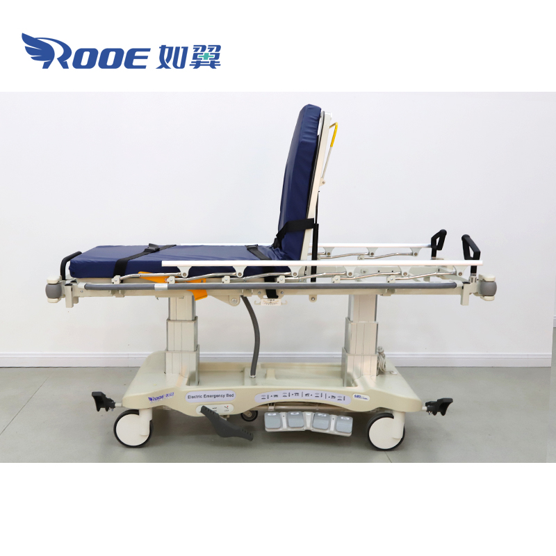 Electric Transfer Trolley,Hospital Stretcher,electric Hydraulic Cart
