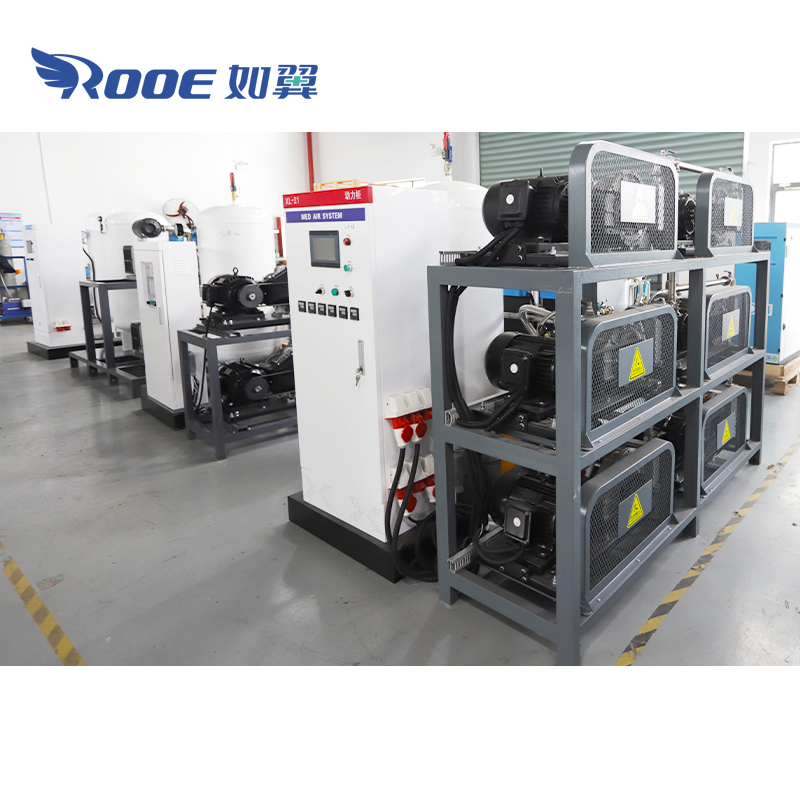 Medical Air Compressor, Oil-Free Scroll Pump, Clean Dry Air