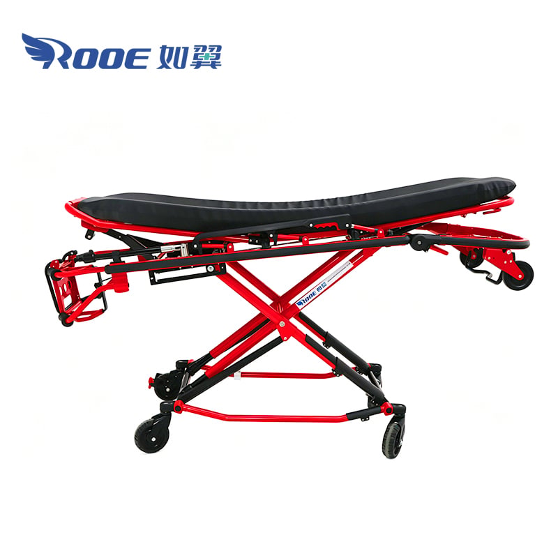 ambulance stretcher,aluminum alloy stretcher,X-frame stretcher