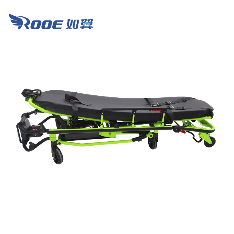 Electric Ambulance Stretcher,Emergency Patient Transport Stretcher,EMS stretcher trolley